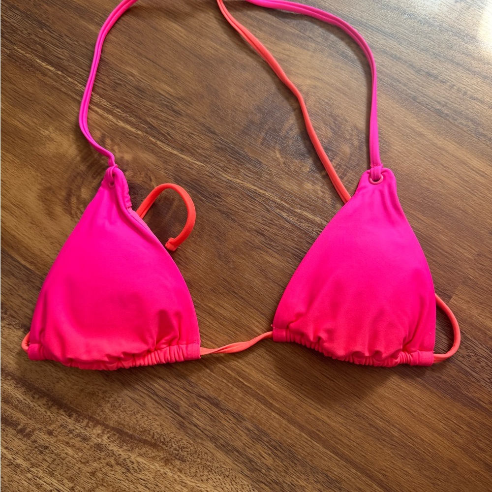 Vibrant Pink Bikini Top